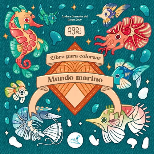 AGORI, MUNDO MARINO PARA COLOREAR