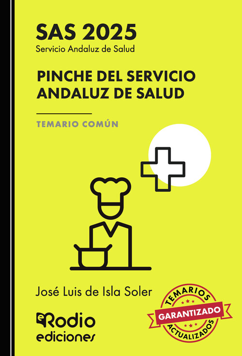 PINCHE DEL SERVICIO ANDALUZ DE SALUD. TEMARIO COMUN. SAS 202