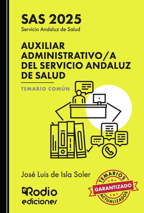 AUXILIAR ADMINISTRATIVO A DEL SERVICIO ANDALUZ DE SALUD. TEM