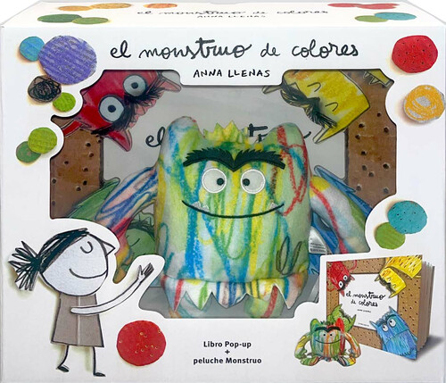 MONSTRUO DE COLORES, EL. LIBRO POP-UP + PELUCHE MONSTRUO