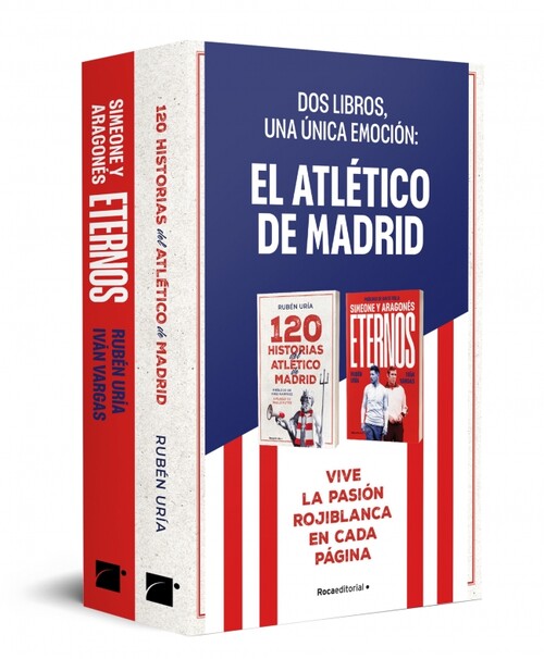 PACK 120 HISTORIAS DEL ATLETICO DE MADRID / ETERNOS SIMEONE