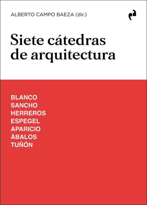 SIETE CATEDRAS DE ARQUITECTURA