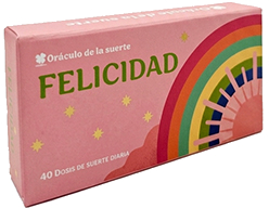 ORACULO DE LA SUERTE. FELICIDAD