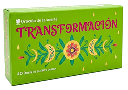 ORACULO DE LA SUERTE. TRANSFORMACION