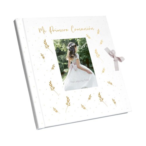 LIBROS FOTOS MI PRIMERA COMUNION 27X29CM NI�A