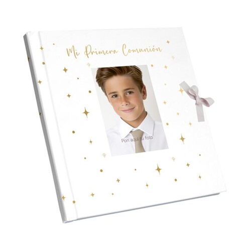 LIBROS FOTOS MI PRIMERA COMUNION 27X29CM NI�O