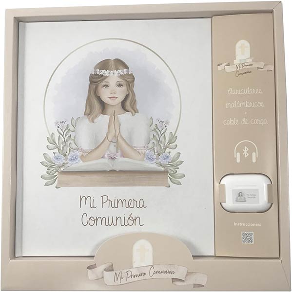 LIBRO COMUNION NI�A ORLA+AURICULARES