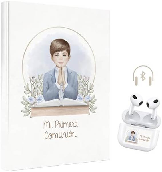 LIBRO COMUNION NI�O ORLA+AURICULARES