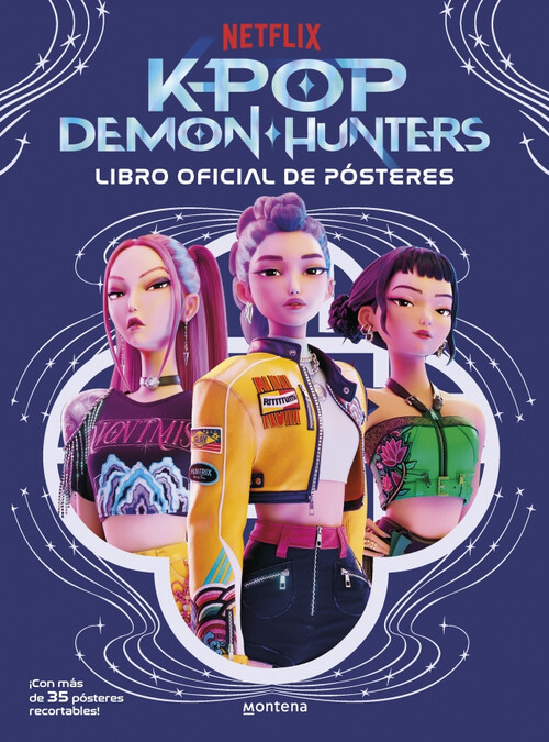 K-POP DEMON HUNTERS: LIBRO OFICIAL DE POSTERS (K-POP DEMON H