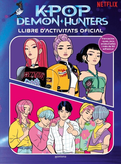KPOP DEMON HUNTERS: LIBRO DE ACTIVIDADES OFICIAL