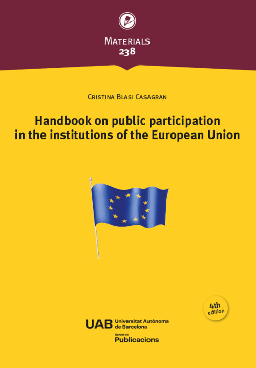 HANDBOOK ON PUBLIC PARTICIPATION IN THE INSTITUTIONS OF THE