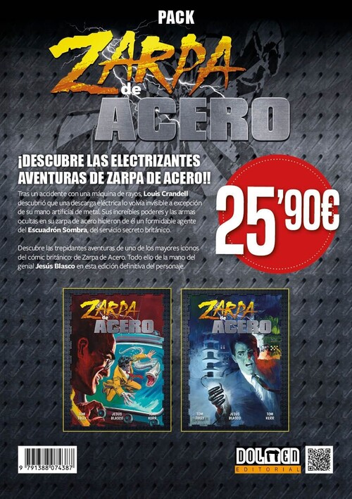 PACK - ZARPA DE ACERO