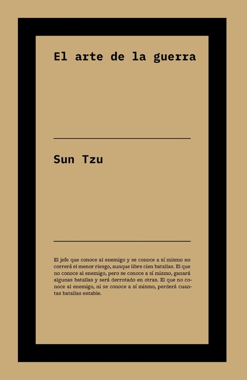 SUN TZU EL ARTE DE LA GUERRA