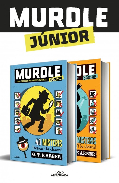 MURDLE JUNIOR - PACK AMB 2 LLIBRES: CASOS CURIOSOS PER A MEN