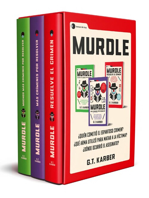 ESTUCHE MURDLE: VOL. 1 + VOL. 2 + LIBRETA DE DEDUCCIONES