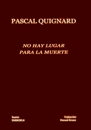 NO HAY LUGAR PARA LA MUERTE