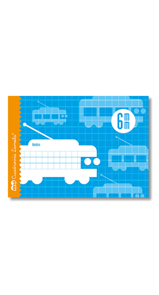 LIBRETA LAMELA CUARTO APAISADO 6MM 16H-PACK 25