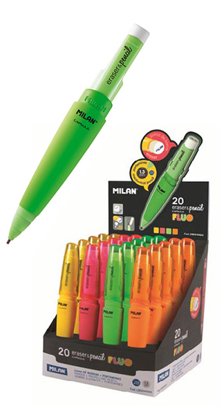 PORTAMINAS + GOMA 1,3MM CAPSULE FLUOR-20U EXPOSITOR