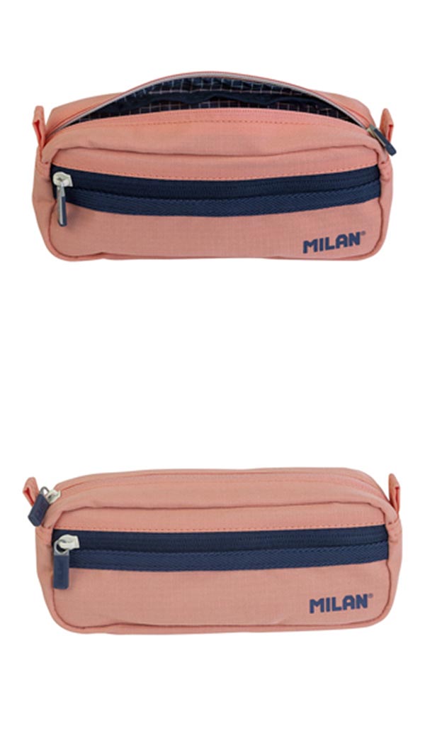 MOCHILA CON CARRO 6 CREMALLERAS SERIE 1918 ROSA (25L)