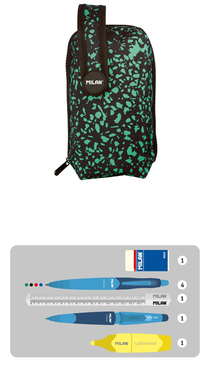 PORTATODO HANDLY UN ESTUCHE CON CONTENIDO TEXTURE