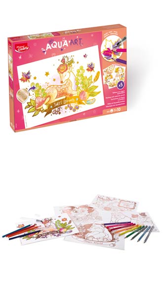 JUEGO AQUA ART MAXI SET MAPED CREATIV