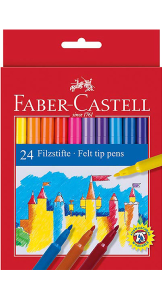 ROTU FABER 24 COLORES CAJA