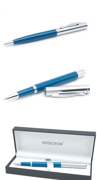 BOLI ROLLER MISTRAL AZUL EN ESTUCHE PREMIUM