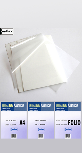 LAMINA PLASTIFICAR A4 80M BRILLO 100U CAJA