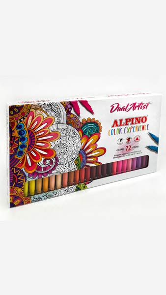 ROTU DOBLE PUNTA 72 COLORES ALPINO COLOR EXPERIENCE ESTUCHE