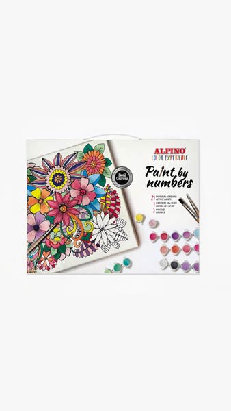SET PINTAR POR NUMEROS ALPINO COLOR EXPERIENCE