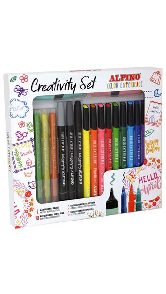 SET ALPINO CREATIVITY COLOR EXPERIENCE