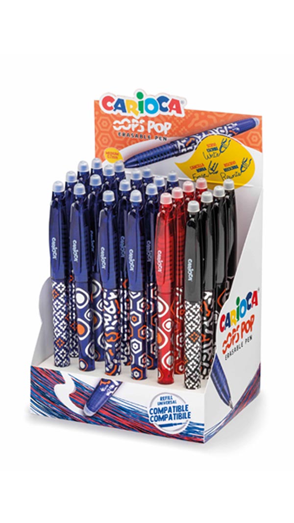 BOLI BORRABLE OOPS POP SURTIDOS -24U EXPOSITOR CARIOCA