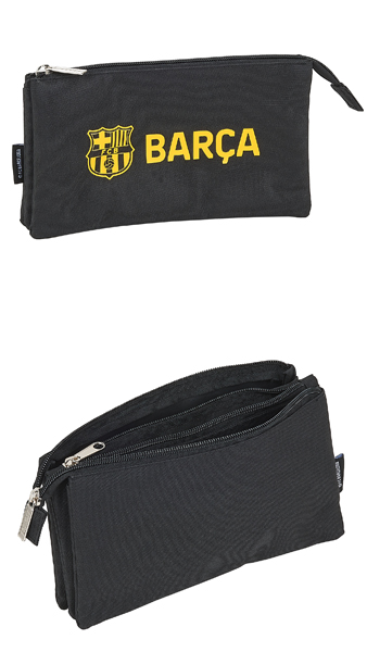 PORTATODO TRIPLE F.C. BARCELONA BLACK
