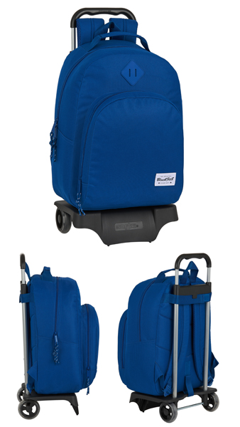 MOCHILA 305 + CARRO 905 BLACKFIT8 TURQUESA