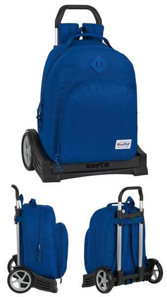 MOCHILA 305 + CARRO 905 BLACKFIT8 TURQUESA