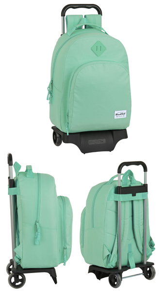 MOCHILA 305 + CARRO 905 BLACKFIT8 TURQUESA