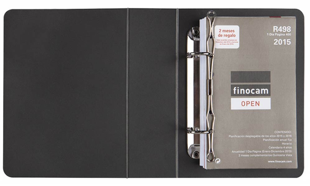 Archivador 2anillas pp r1069 para recambio agenda open 1000 - Distribuciones