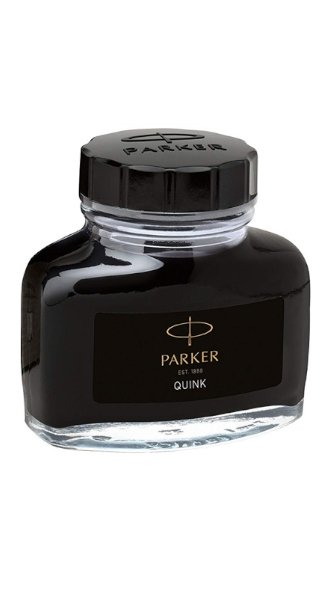 TINTERO PARKER NEGRO FRASCO TINTA 57ML QUINK INK
