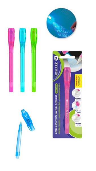 BOLI TINTA INVISIBLE DOBLE PUNTA-CAJA 12