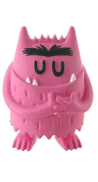 FIGURA AMOR MONSTRUO DE COLORES ROSA