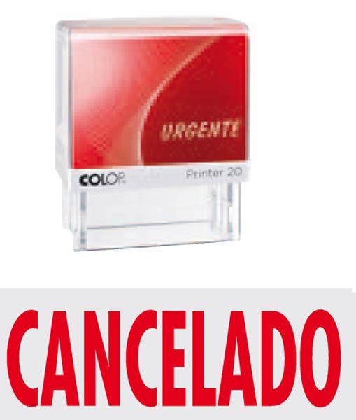 SELLO AUTOMATICO COLOP CANCELADO FORMULA COMERCIAL 14X38MM