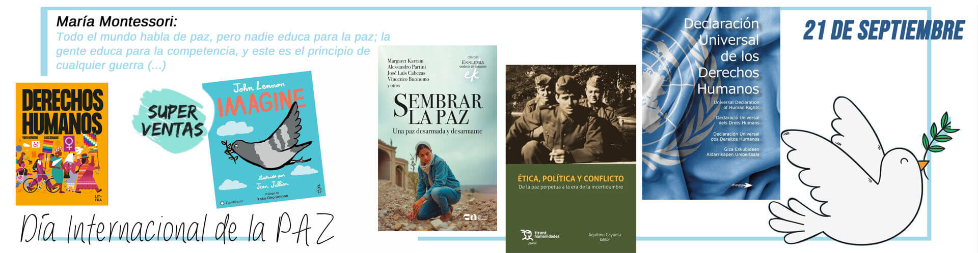 Da Internacional de la PAZ, 21 de septiembre