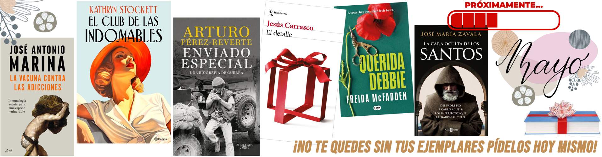 Novedades de mayo: los pr�ximos bestsellers que tus clientes ya est�n buscando