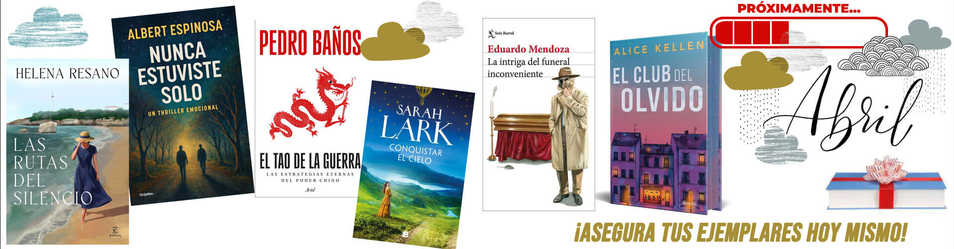 Novedades y pr�ximos lanzamientos libros abril 2026